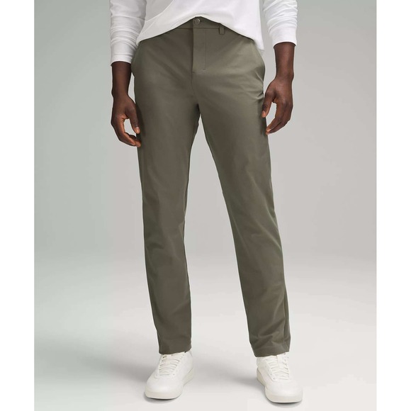 lululemon athletica Other - Lululemon ABC Classic Trouser Pants Warpstreme Men 33 Army Green Poly Techincal